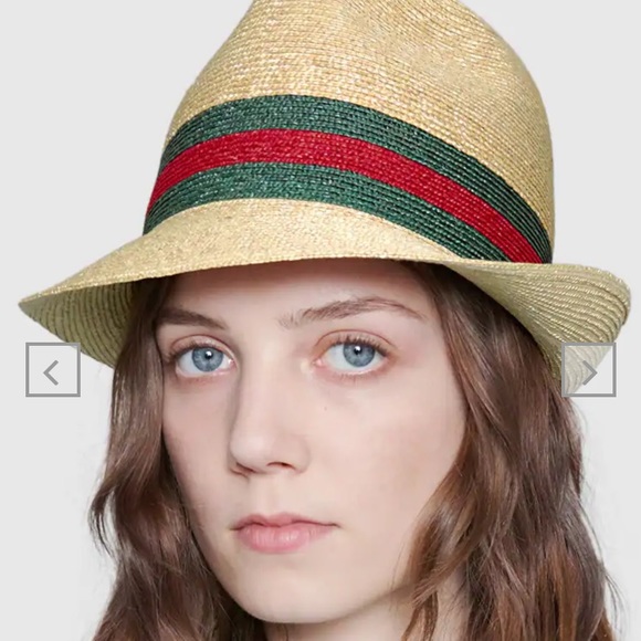 👒 Authentic Gucci woven straw bucket hat - Picture 6 of 12